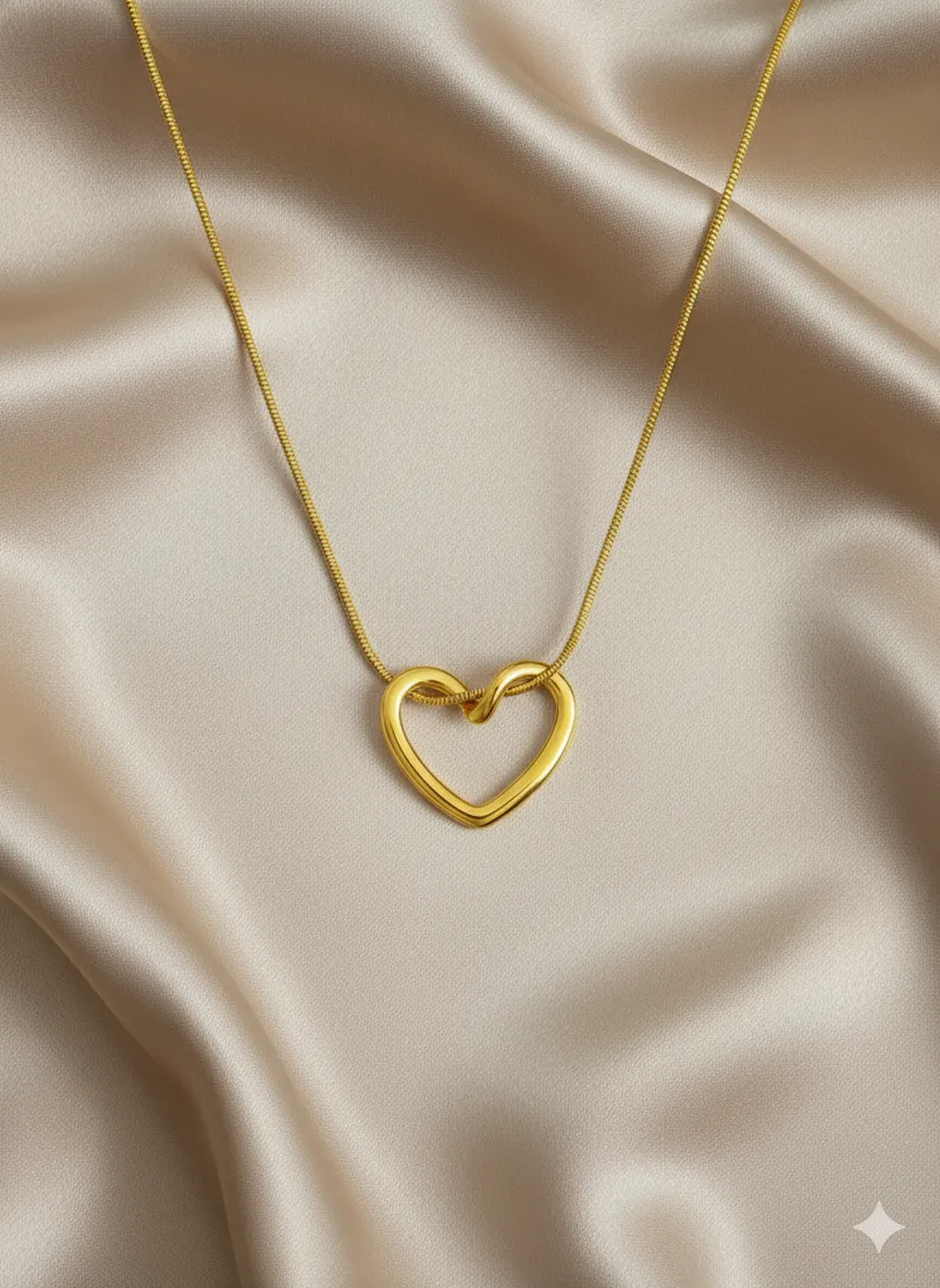 Twisted heart chain